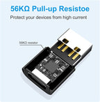 USB A to USB C Adapter 20 Pack, USB to USBC Adapter, USBA Male OTG Adapters - Image 6