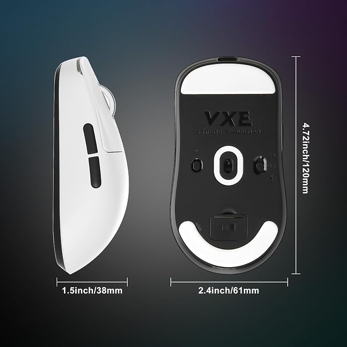 R1 SE+ Wireless Gaming Mouse, 18000 DPI, High-Precision PAW3395 SE Sensor - Image 9