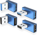 AreMe 90 Degree USB 3.0 Adapter 4 Pack, Up and Down Angle, Left and Right Angle by AreMe