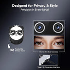 EMEET Piko+ Webcam 4K, World’s 1st Dual-Camera AI-Powered 4K Camera, 1/2.55'' - Image 6