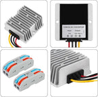HOMELYLIFE DC 72V 60V 48V Step Down to 12V 10A 120W Voltage Regulator Buck - Image 2