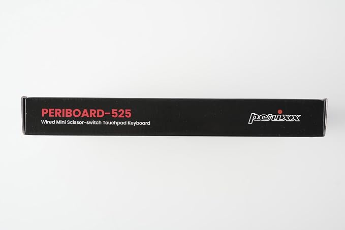 Perixx PERIBOARD-525 US, Wired Mini USB Keyboard - Image 9