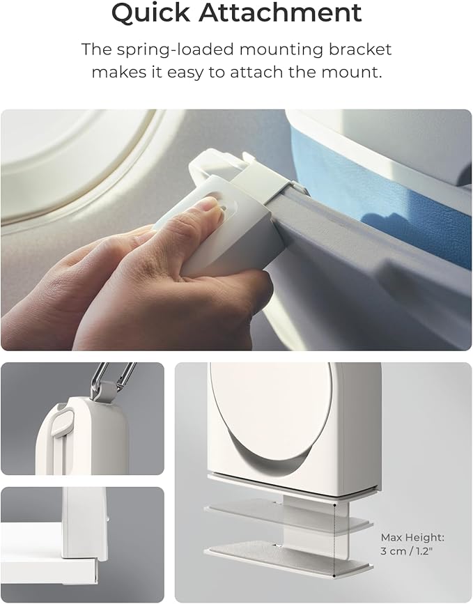iOttie Treker Travel Essentials Magnetic Airplane Phone Holder - Image 5