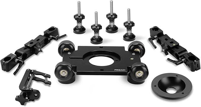 PROAIM Polaris Mini Portable Video Camera Dolly w Universal Track Ends | by PROAIM