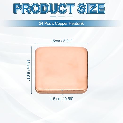 PATIKIL Copper Heatsink Pad Shims - Image 2