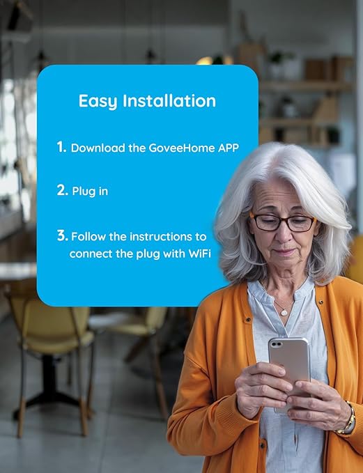 Govee Smart Plug 15A, WiFi Bluetooth Outlets 2 Pack Work - Image 4