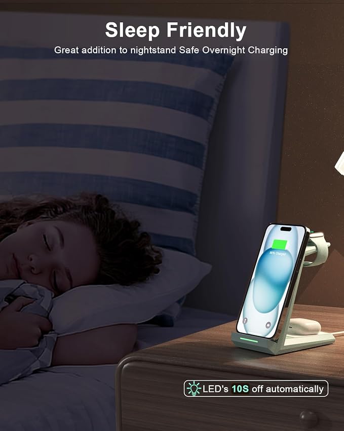 Wireless Charging Station for iPhone - Image 7