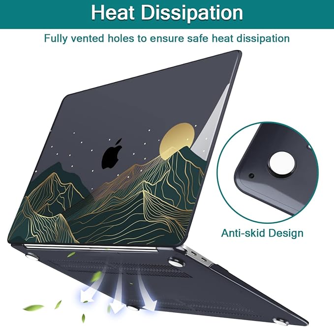 Teryeefi for MacBook Air M1 13 inch Case 2018 2019 2020 - Image 5