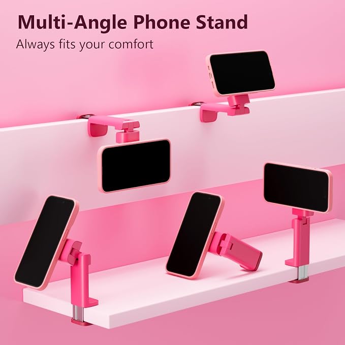 MiiKARE Travel Essentials Magnetic Airplane Phone Holder, Universal Handsfree - Image 3