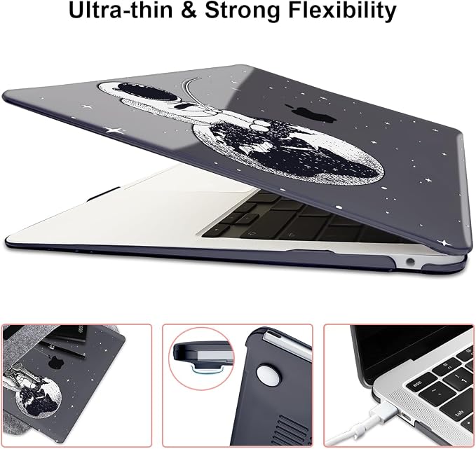 Compatible with MacBook Air 13 inch Case M1 A2337 A2179 A1932 Cover 2021 2020 - Image 5