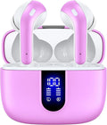 TAGRY Bluetooth Headphones True Wireless Earbuds 60H Playback LED Power Display by TAGRY