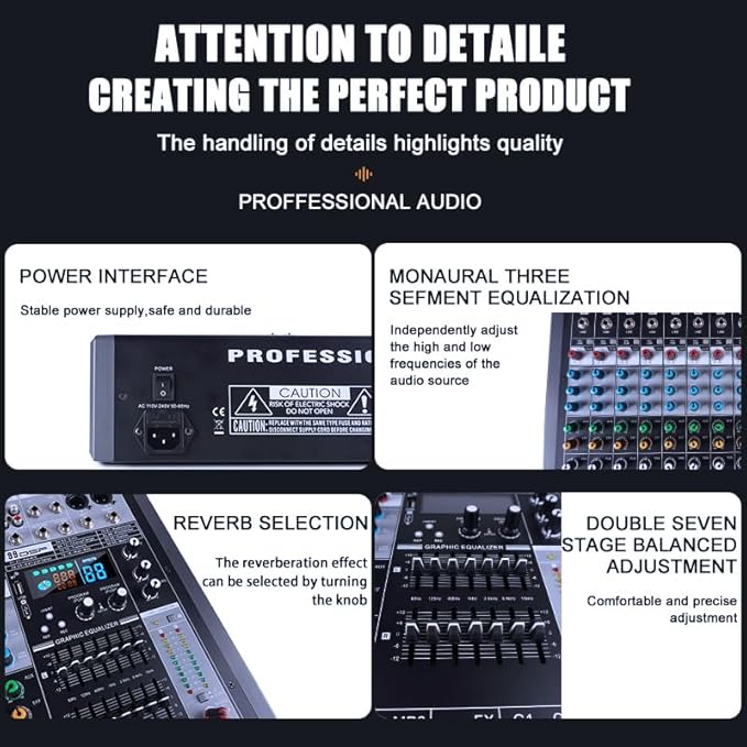 EX12 12-Channel Bluetooth Mixer - Image 5