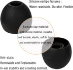18 Pairs Silicone Earbud Tips Replacement Ear Tips Earbuds Cap - Image 5