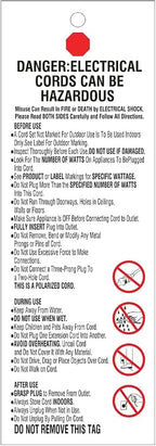 Amazon Basics Rectangular Indoor Extension Cord Power Strip, Flat Plug - Image 5