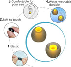 Replacement Earbud Tips Soft Anti Slip Washable and Reusable Silicone Fit Most - Image 5