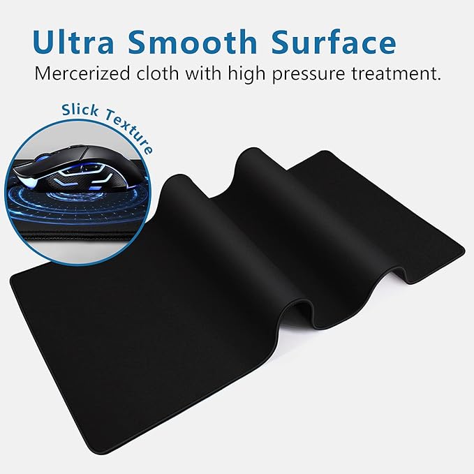 Large Mouse Pad- 31x12 in. XL Mousepad Keyboard Pad - Image 3