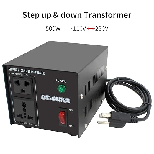 Yinleader Step Up & Step Down Voltage Transformer Power Converter - Image 7