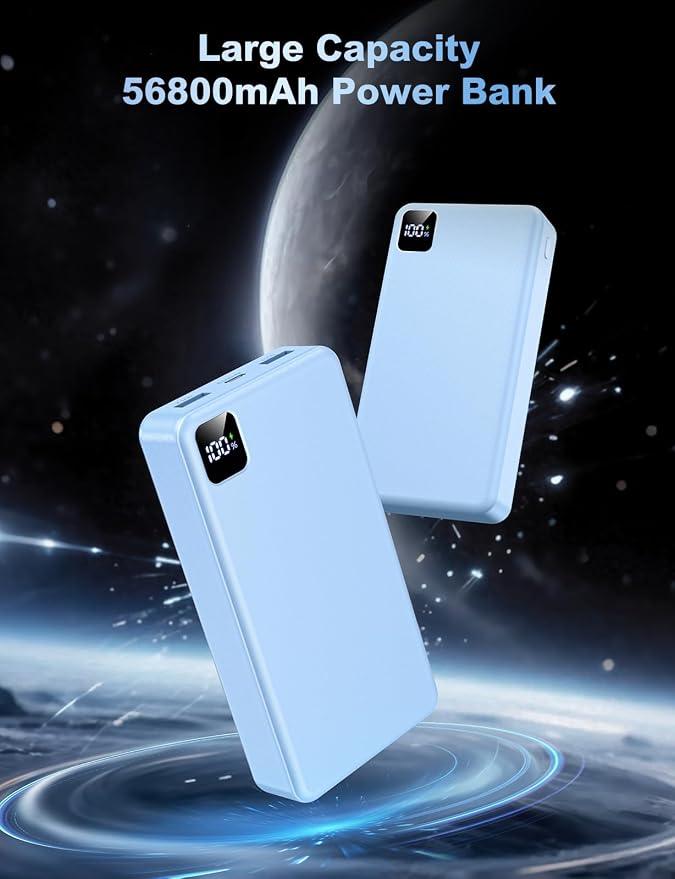 Portable Charger Power Bank 56800mAh Battery Pack-22.5W Fast Charging - Image 3