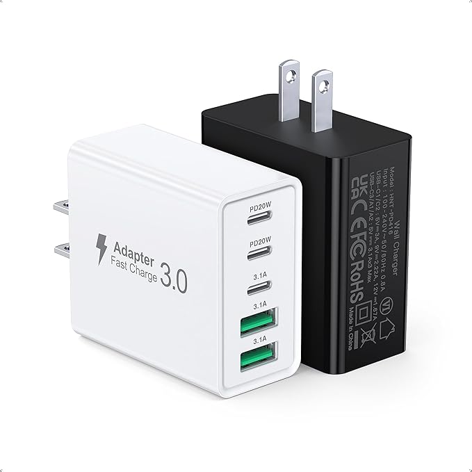 50W USB C Charger Block by Qwinjwin