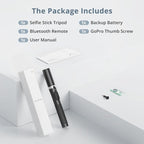 ATUMTEK 63"" Phone Tripod, Extendable Selfie Stick Tripod - Image 9