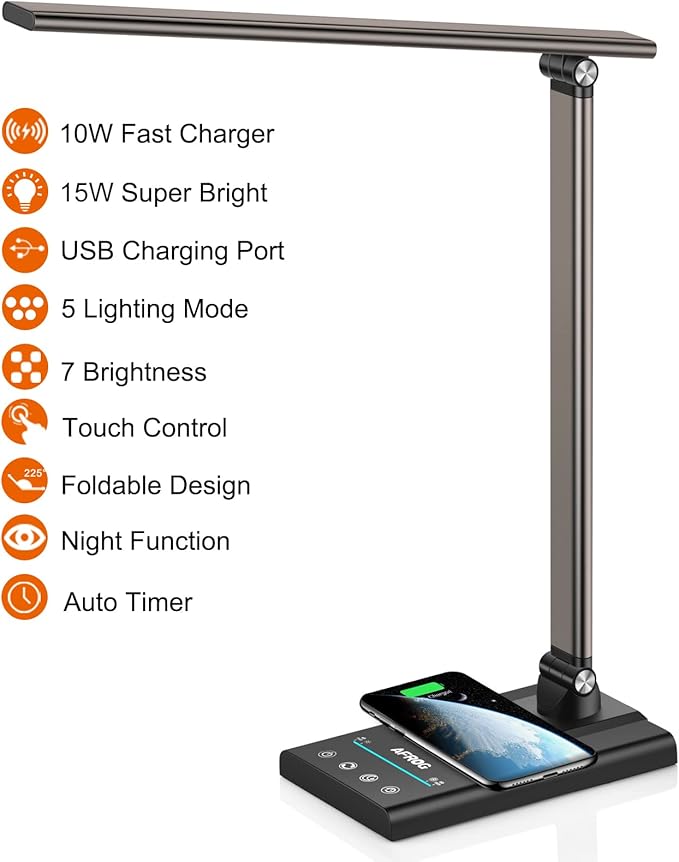 AFROG 5th Gen Multifunctional LED Desk Lamp - Image 2