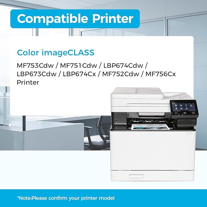 069H 069 Toner Cartridge Set MF753Cdw Compatible Replacement - Image 2