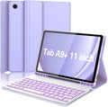 Keyboard Case for Samsung Galaxy Tab A9 Plus 5G 11 inch 2023, 7 Color Backlit by Unknown