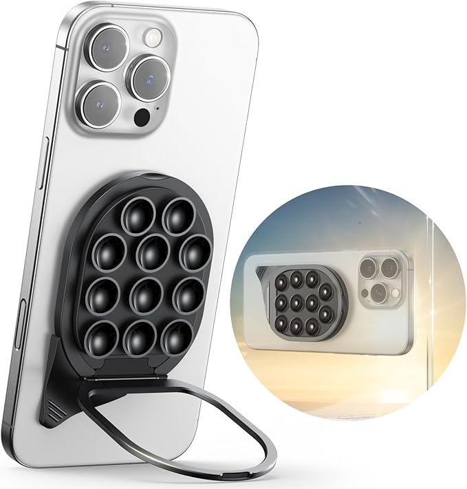 JOYROOM Suction Cup Phone Mount, Magsafe Phone Grip - Image 9