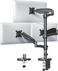 MOUNT PRO Triple Monitor Mount for Max 32" Computer Screen, Adjustable 3 by MOUNTPRO