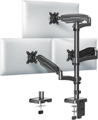 MOUNT PRO Triple Monitor Mount for Max 32" Computer Screen, Adjustable 3 by MOUNTPRO