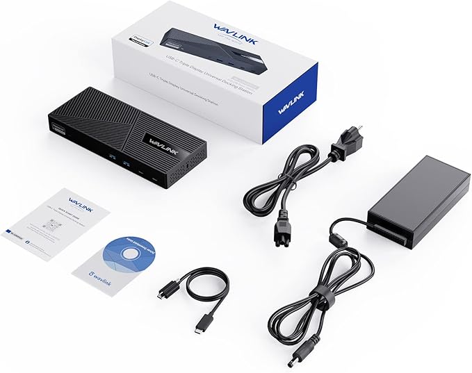 WAVLINK Displaylink Docking Station 3 Monitors - Image 9