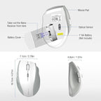 E-YOOSO Wireless Mouse for Laptop, Portable Optical Computer Mouse, 6 Buttons - Image 5
