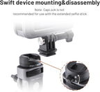 PGYTECH CapLock Super Clamp Mount, Aluminum Alloy Bracket - Image 5
