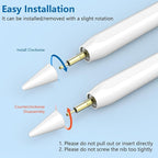 8 Pack Apple Pencil Tips, Replacement Tips Only Compatible - Image 5