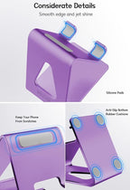 Cell Phone Stand, Phone Holder for Desk, Aluminum Desktop Phone Dock for iPhone - Image 3