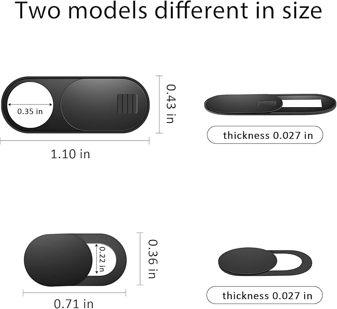 Webcam Cover Slide, 14 Pack Webcam Cover, Ultra-Thin Camera Cover - Image 3