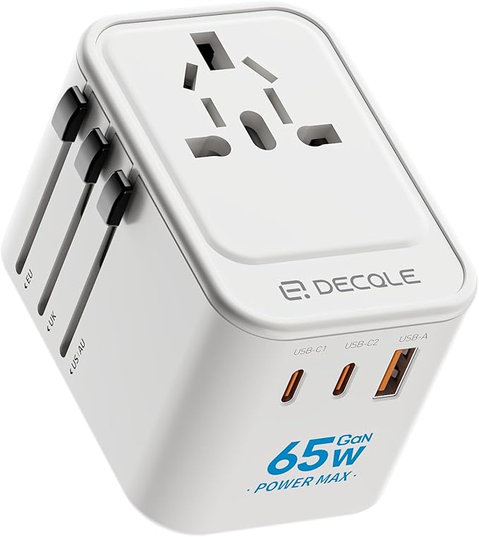 Universal Travel Adapter, International Travel Plug Adapter by Unknown