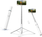 TELESIN 70" Phone Tripod Stand, Gravity-Activated Auto-Open Selfie Stick by telesin