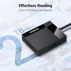 UGREEN SD Card Reader USB 3.0 Card Hub Adapter 5Gbps Read 4 Cards - Image 4