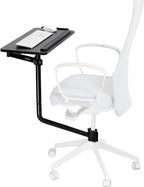 VIVO Office Chair Mounted 26 x 12 Inch Keyboard and Mouse Tray, Ergonomic Tilt by VIVO