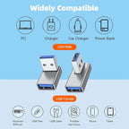 AreMe 90 Degree USB 3.0 Adapter 4 Pack, Up and Down Angle, Left and Right Angle - Image 5