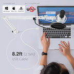 FIFINE USB Recording Microphone Kit, Studio Condenser Microphone - Image 7