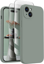 FireNova Designed for iPhone 15 Plus Case, Silicone Case with, Soft by FireNova