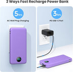 Portable Charger 13800mAh Slim USB C Power Bank - Image 5