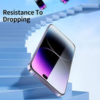 NEW'C 3 Pack Designed for iPhone 14 Pro Max Screen Protector, Enhanced Tempered - Image 5