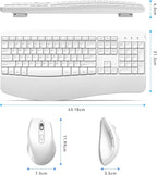 Ergonomic Keyboard and Mouse Combo - Image 4