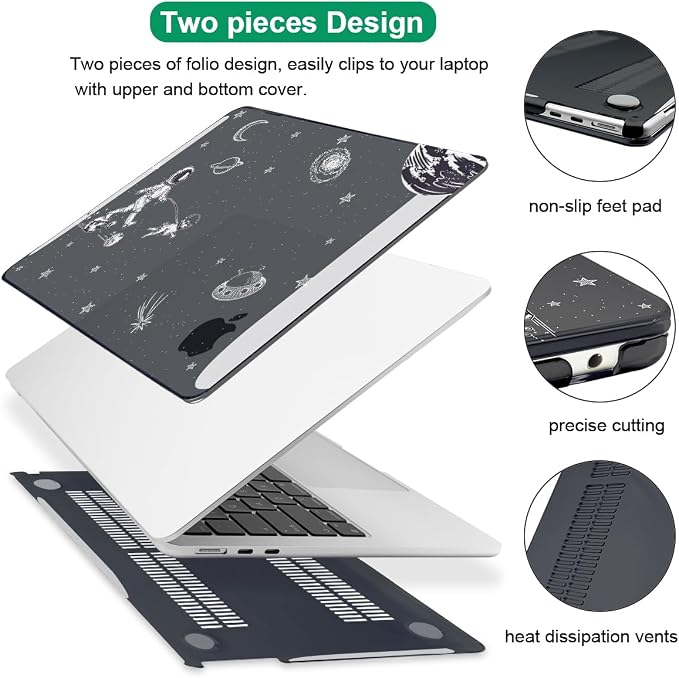 for MacBook Air 13.6 inch Case 2025 2024 2023 2022 Release M4 A3240 M3 A3113 M2 - Image 3