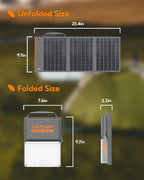 Lumopal Portable Solar Charger 99.9 Wh Battery Bank Equipped - Image 8