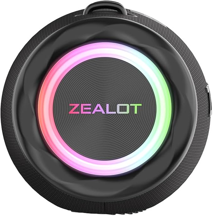ZEALOT 80W Portable Bluetooth Speaker, Stereo Sound - Image 7