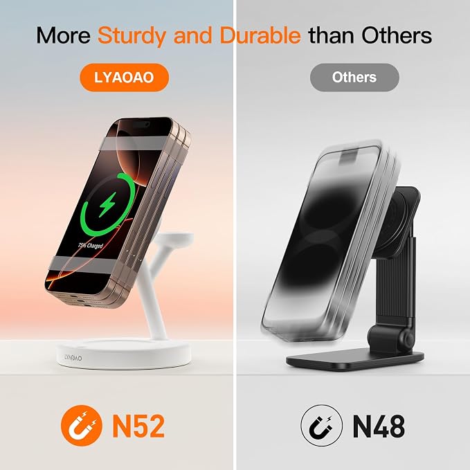 2025 3 in 1 Charging Station for Apple iPhone AirPods Watch - Image 6